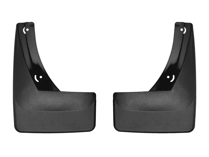 WeatherTech 18-24 Volkswagen Atlas / 20-24 Atlas Cross Sport No Drill Mudflaps - Black