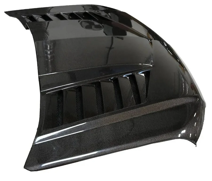 Carbon Fiber Hood TMS Style for Chevrolet Silverado 1500 2019-2026