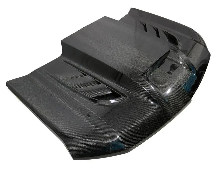 Carbon Fiber Hood VTM Style for Chevrolet Silverado 1500 2019-2026