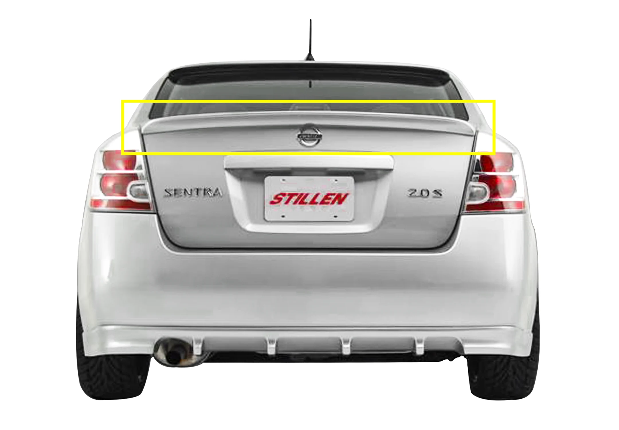 2007-2012 Nissan Sentra - STILLEN Rear Deck Wing - 108069
