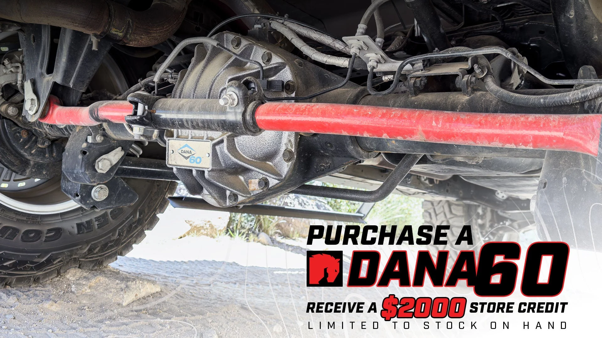 Ultimate Dana 60 Rear Axle, 2021+ Ford Bronco