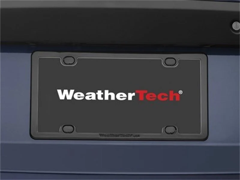WeatherTech License Plate Frame Kit - Black