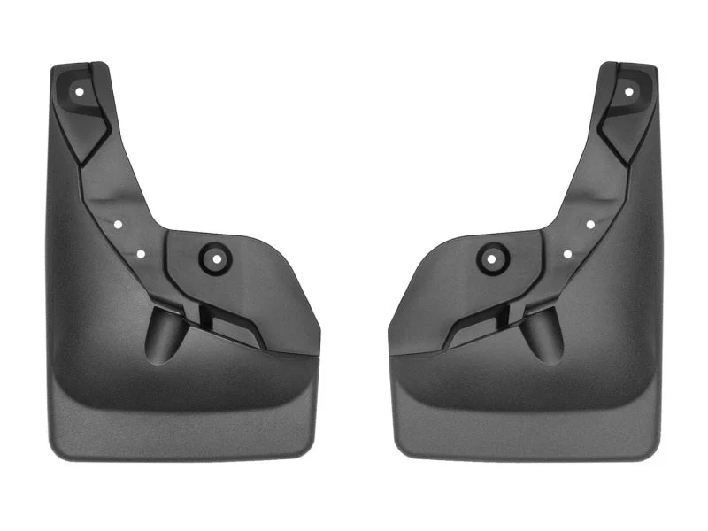 WeatherTech 24-25 Toyota Tacoma w/Fender Flares Front No Drill MudFlaps - Black