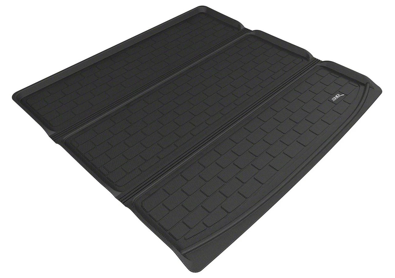 3D MAXpider KAGU Series All-Weather Custom Fit Cargo Liner; Behind 2nd Row; Black (15-20 Yukon)