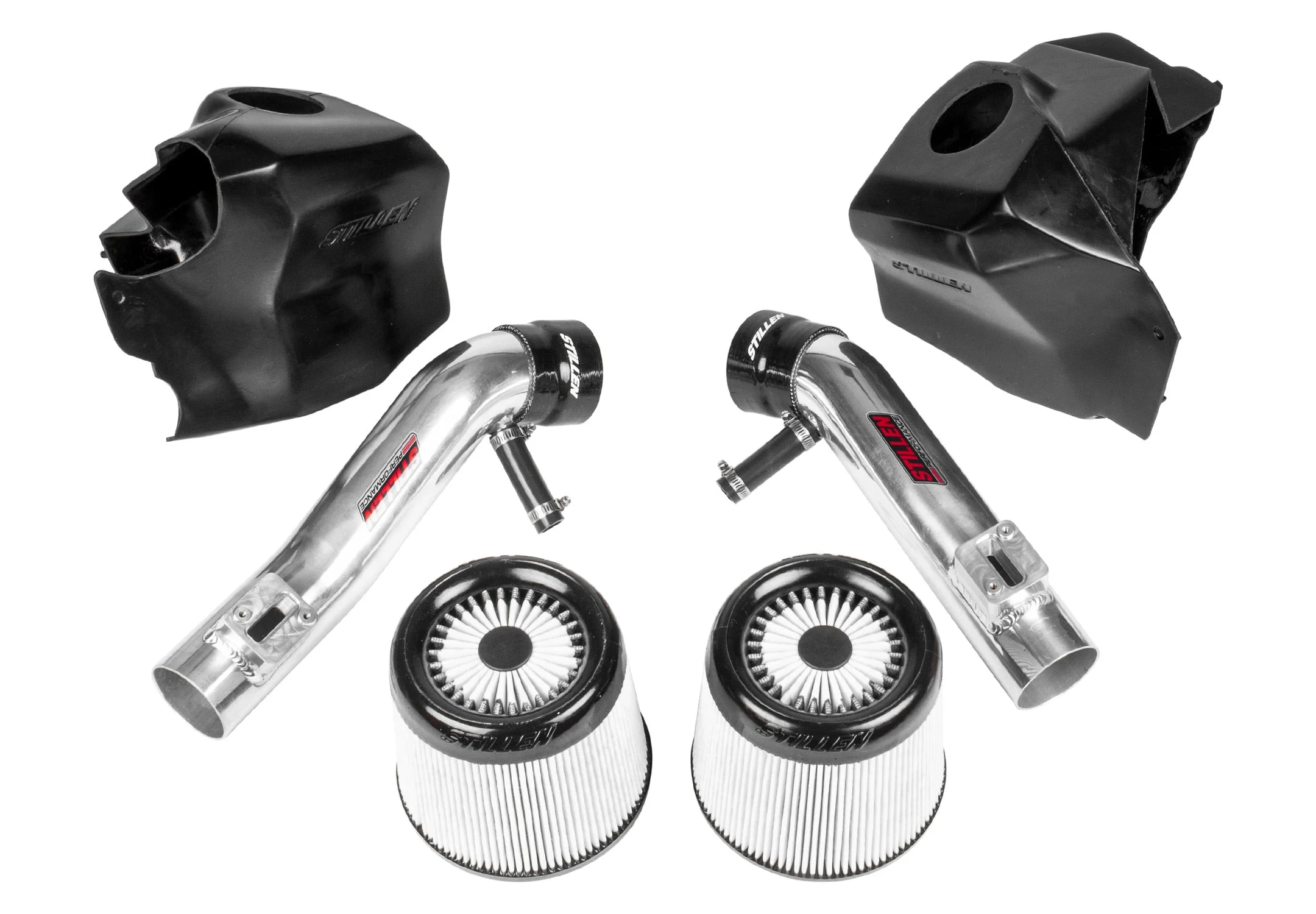 2009-2020 Nissan 370Z - STILLEN Dual Long Tube Air Intake (Gen 2) [Z34] - Dry Filter - 402851DF