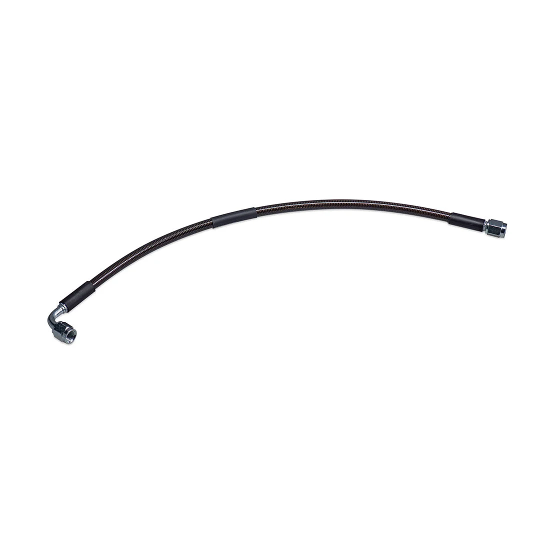 16 Inch Stainless Steel Braided PTFE Brake Hose, -03 AN