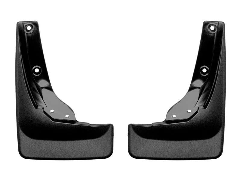 WeatherTech 2021+ Honda Ridgeline No Drill Front MudFlaps - Black (Will Not Fit HPD Package)