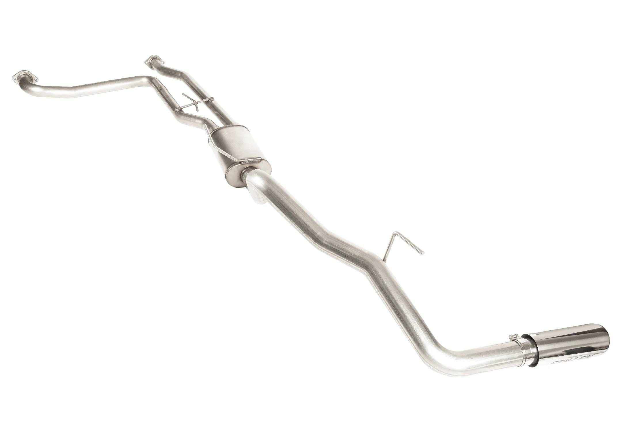 2022-2026 Nissan Frontier - STILLEN Cat-Back Exhaust Polished w/ Stainless Steel Tip - 509460