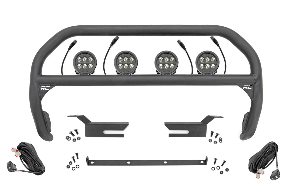Nudge Bar w/3.5" Amber DRL, 2021+ Ford Bronco