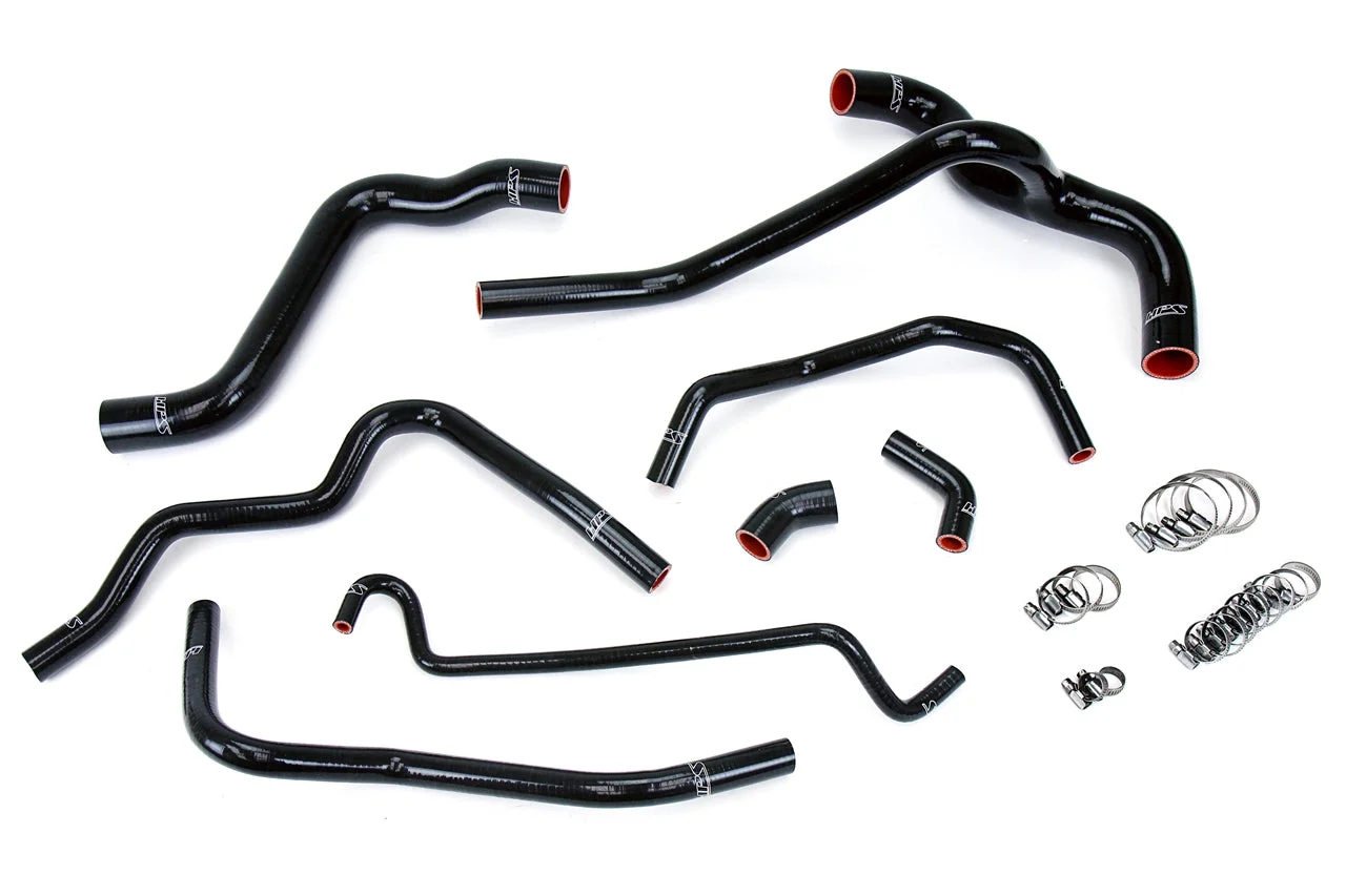 HPS 57-1400-BLK Ford 2005-2010 Mustang 4.0L V6-Radiator + Heater Hose