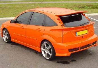 2000-2007 Ford Focus Hb Zx3 Whaletail Roof Spoiler Wing With Light