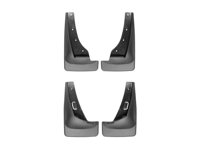 WeatherTech 2014+ Nissan Rogue No Drill Mudflaps - Black