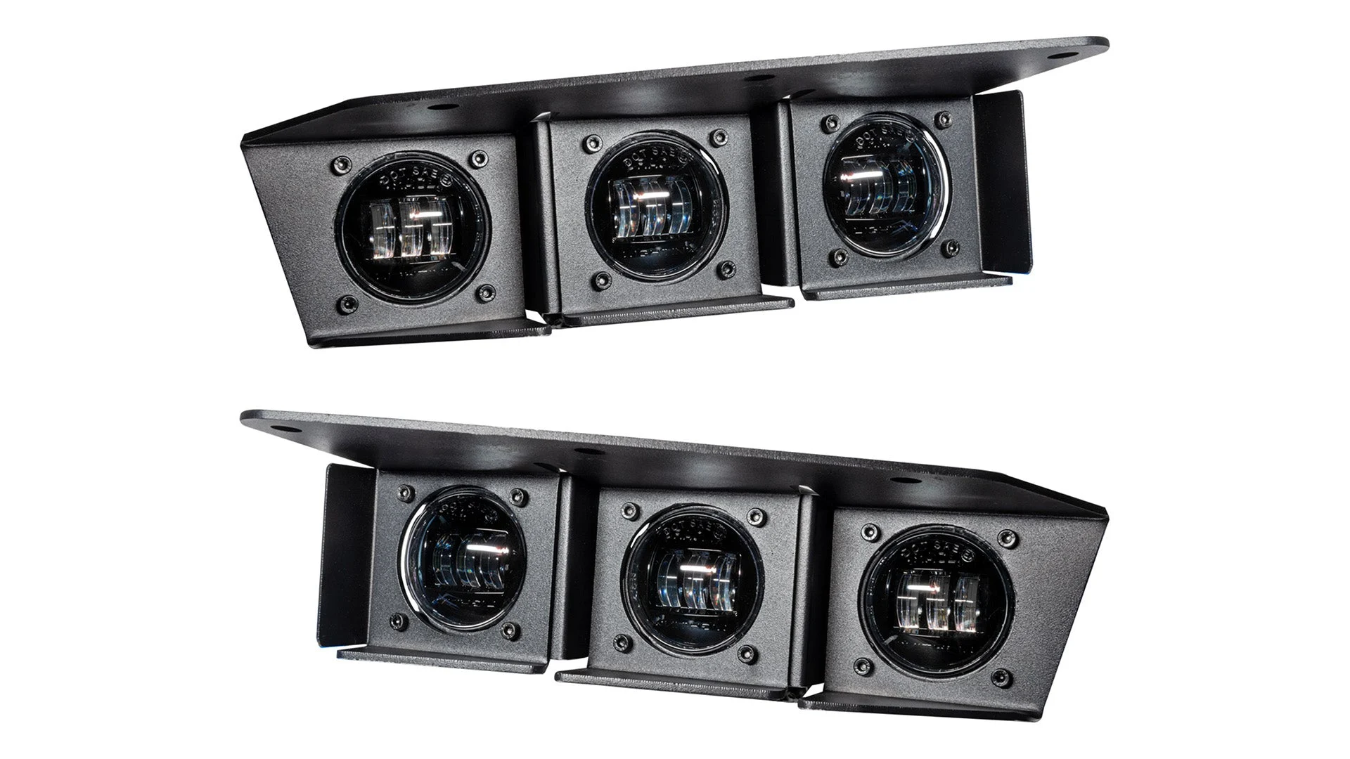 ORACLE Lighting Ford Bronco Triple LED Fog Light Kit for Steel Bumper, 2021+ Ford Bronco