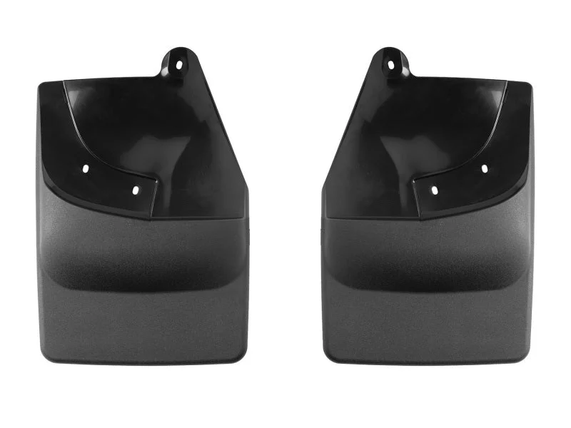 WeatherTech 2022 Chevrolet Silverado 1500 ZR2 No Drill MudFlaps - Black