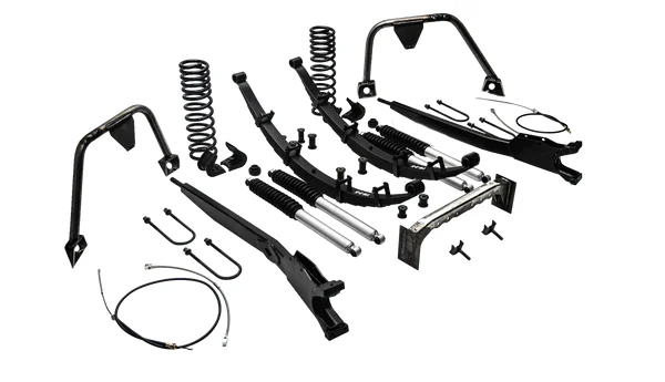 5.5 inch Long Travel Suspension Lift Kit - Level 4