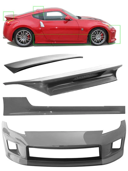 2009-2020 Nissan 370Z [Z34] - STILLEN 6-Piece Body Kit - KB11120KT2
