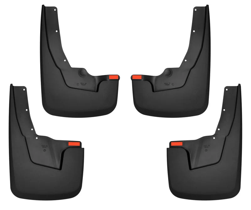 Husky Liners 19-22 RAM 1500 w/ OEM Fender Flares Custom-Molded Front & Rear Mud Guards