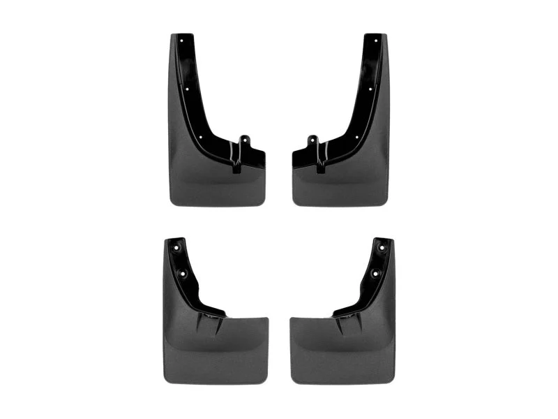 WeatherTech 22-23 Nissan Frontier D41 (No Pro-X/Pro-4X) No Drill Front & Rear Mudflaps - Black