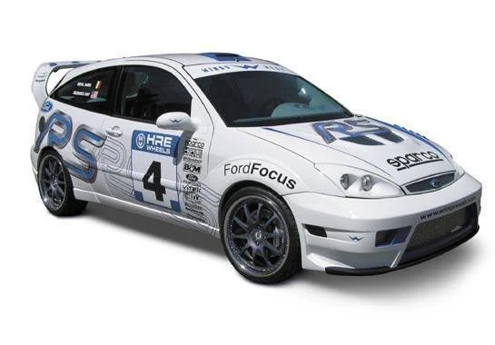 2000-2004 Ford Focus Zx3 Wrc 6Pc Complete Kit W/Flares & Wrc Wing
