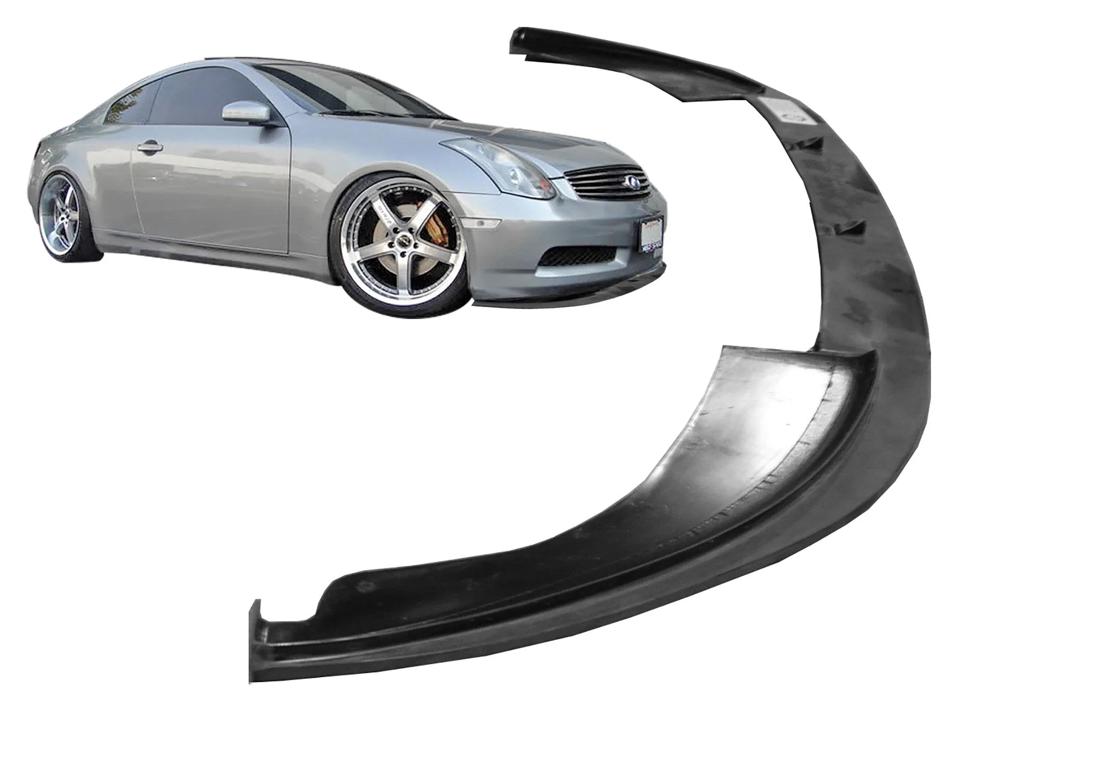 2003-2007 Infiniti G35 Coupe - STILLEN Splitter [OEM Non-Sport Fascia] - 1036030SP