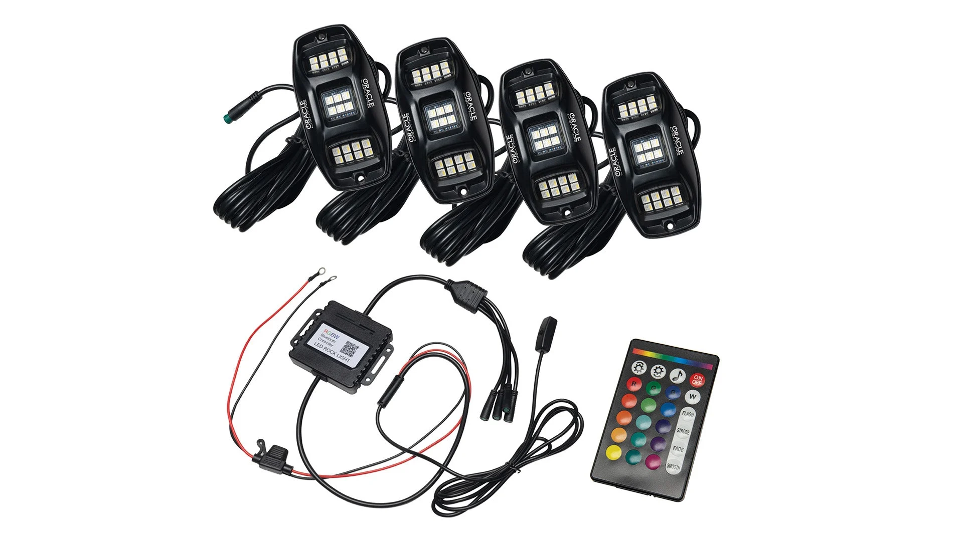 ORACLE ColorSHIFT RGB+W Underbody Wheel Well Rock Light (4 PCS)