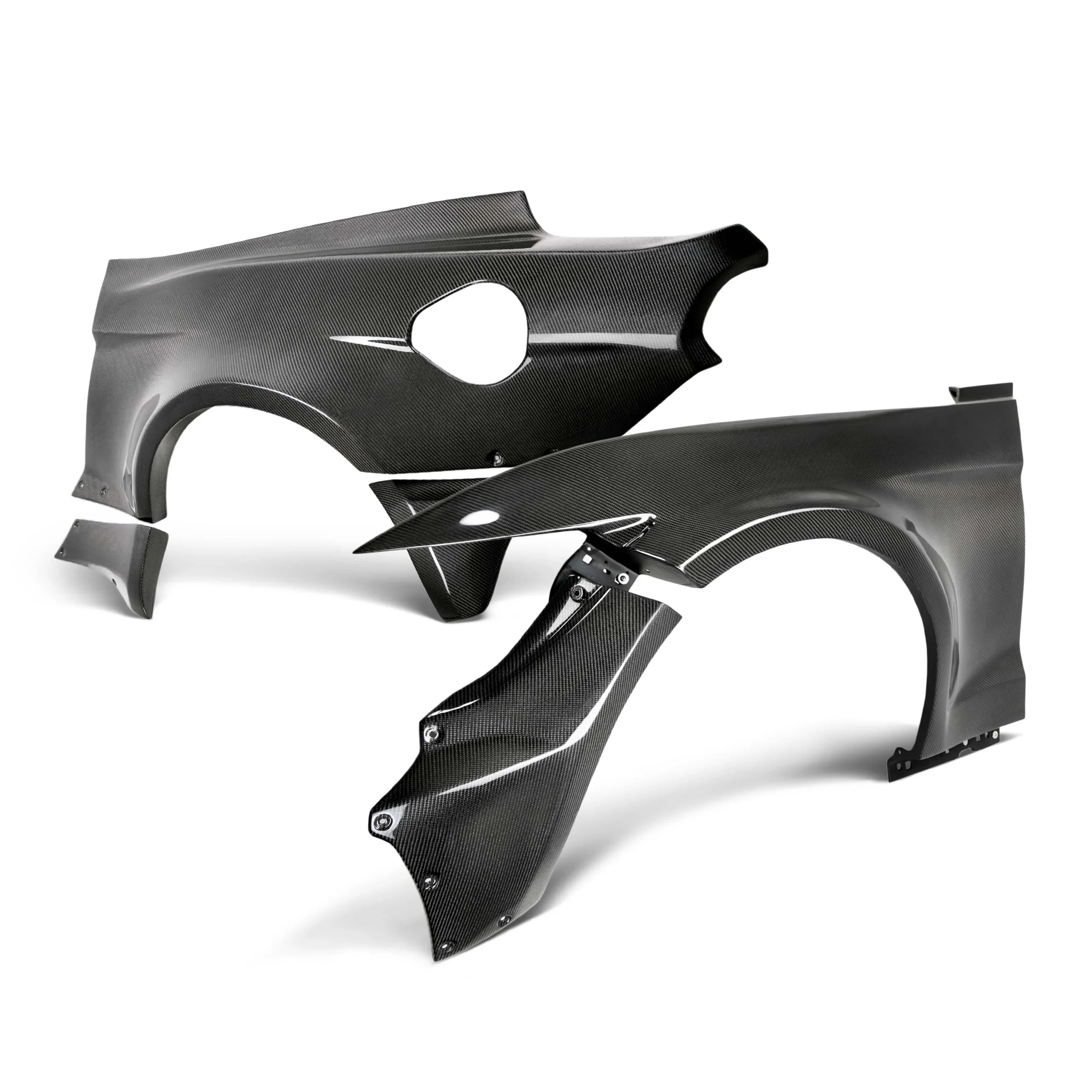 2015-2017 Ford Mustang Type-JTP JTP Fender Flares (10-PCE SET) - Anderson Composites - AC-15MUWBC