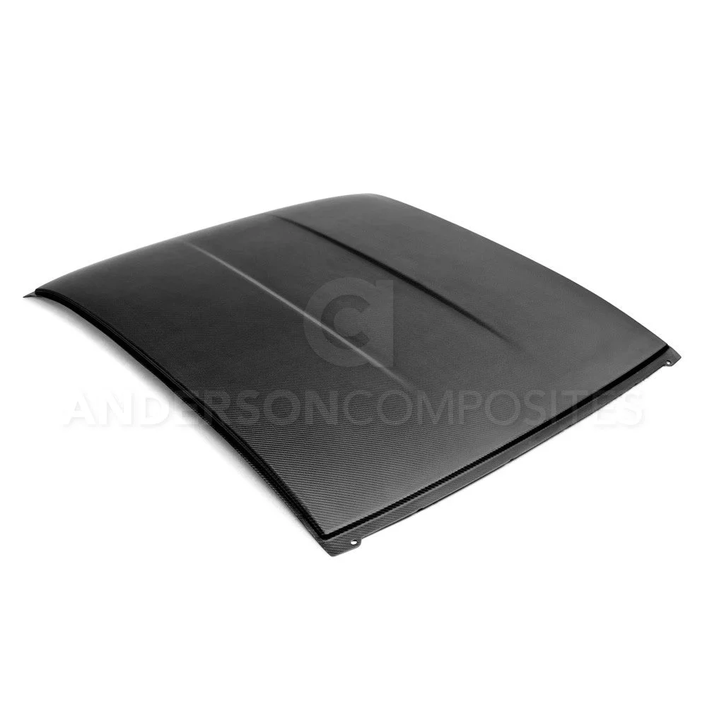 2010-2015 Chevrolet Camaro Dry Carbon Roof Replacement (FULL Replacement) - Anderson Composites - AC-CR1011CHCAM-DRY