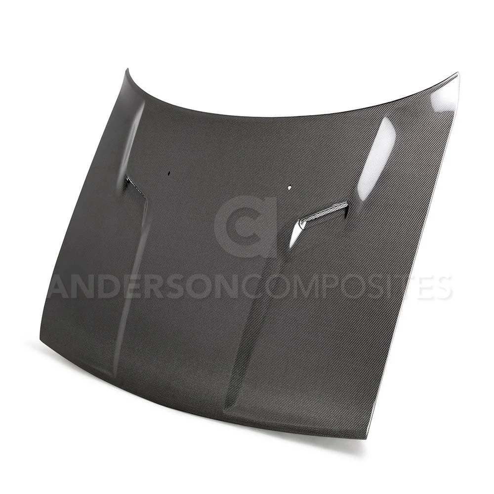 2008-2014 Dodge Challenger Type-OE Hood - Anderson Composites - AC-HD0910DGCH-OE