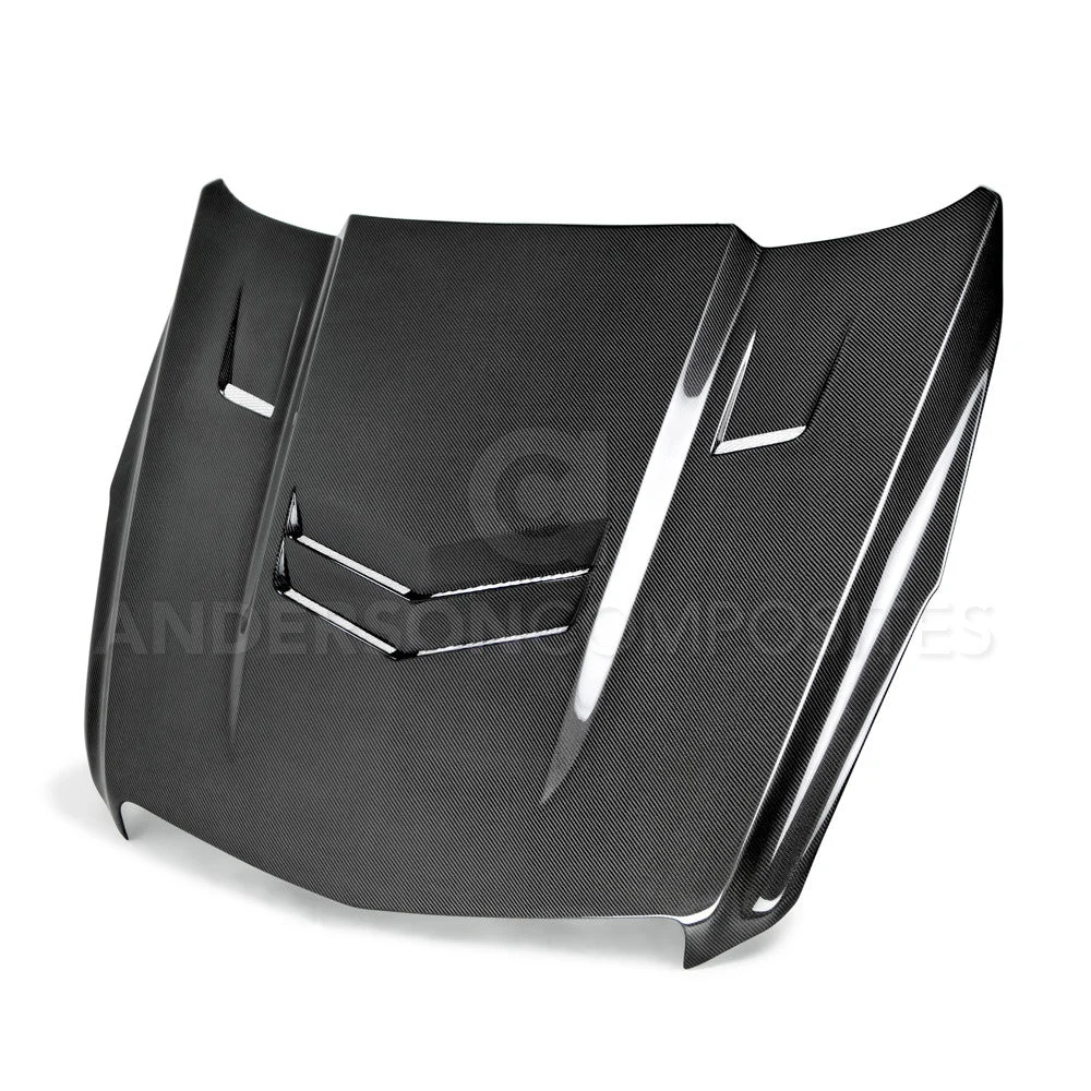 2013-2015 Cadillac ATS Type-VT Hood- Anderson Composites - AC-HD13CAATS-VT