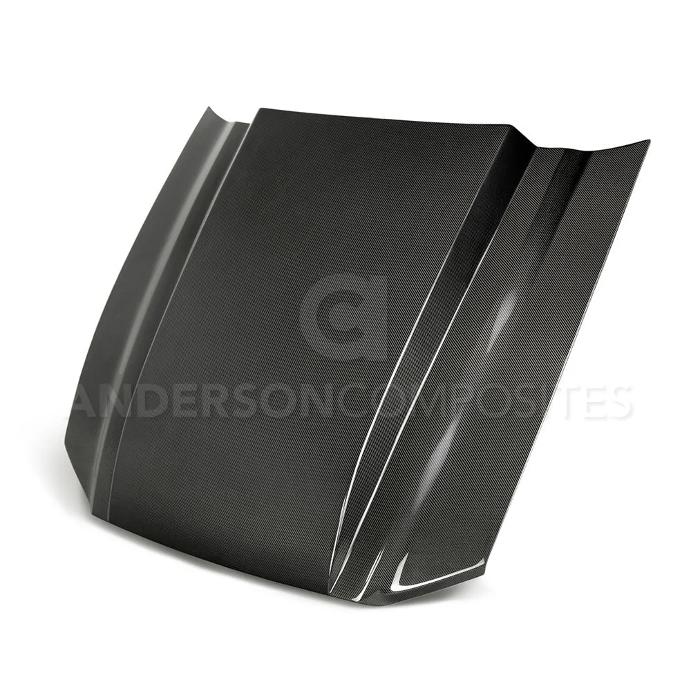 2013-2014 Ford Mustang Type-CJ Hood - Anderson Composites - AC-HD13FDMU-CJ