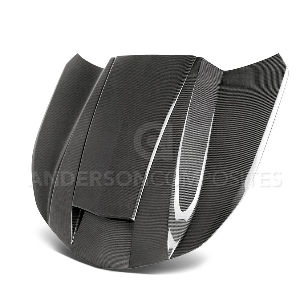 2016-2024 Chevrolet Camaro Type-CP Double Sided Hood - Anderson Composites - AC-HD16CHCAM-CP-DS