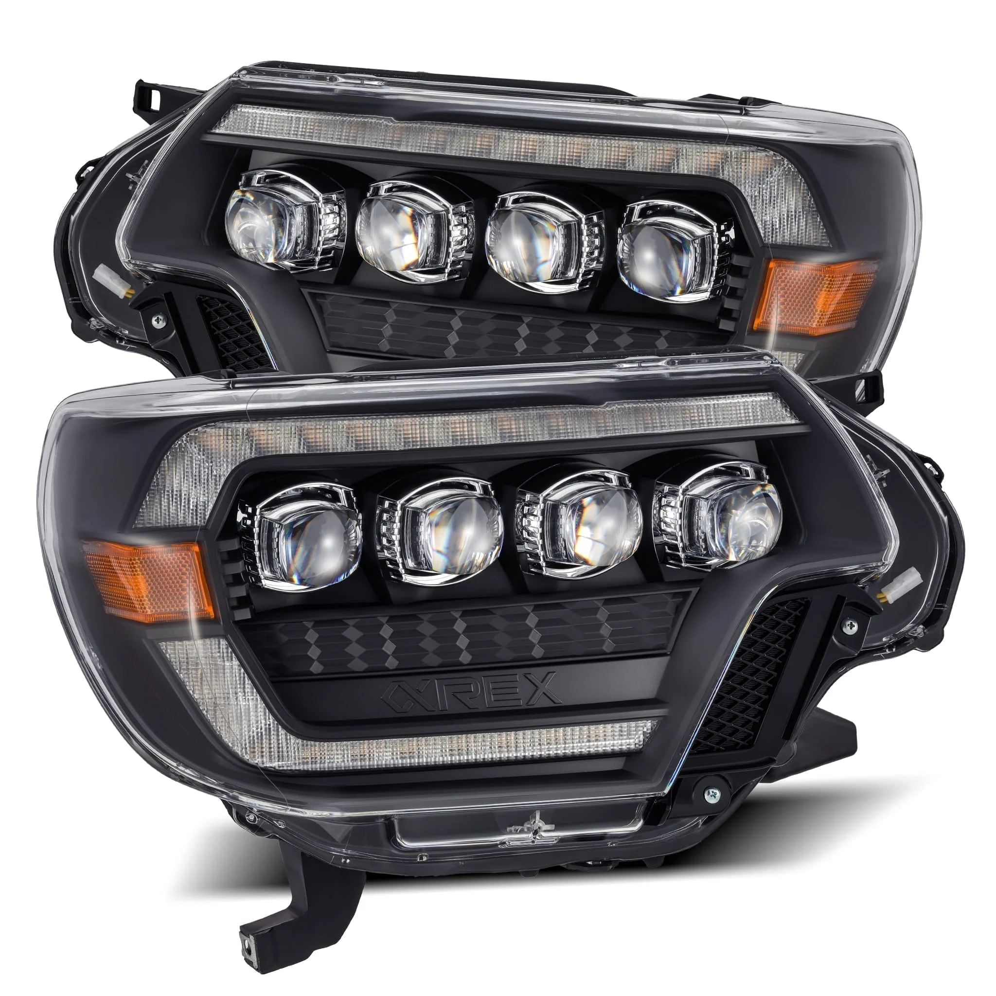 2012-2015 Toyota Tacoma NOVA-Series LED Projector Headlights Black Alpha-Rex 880753