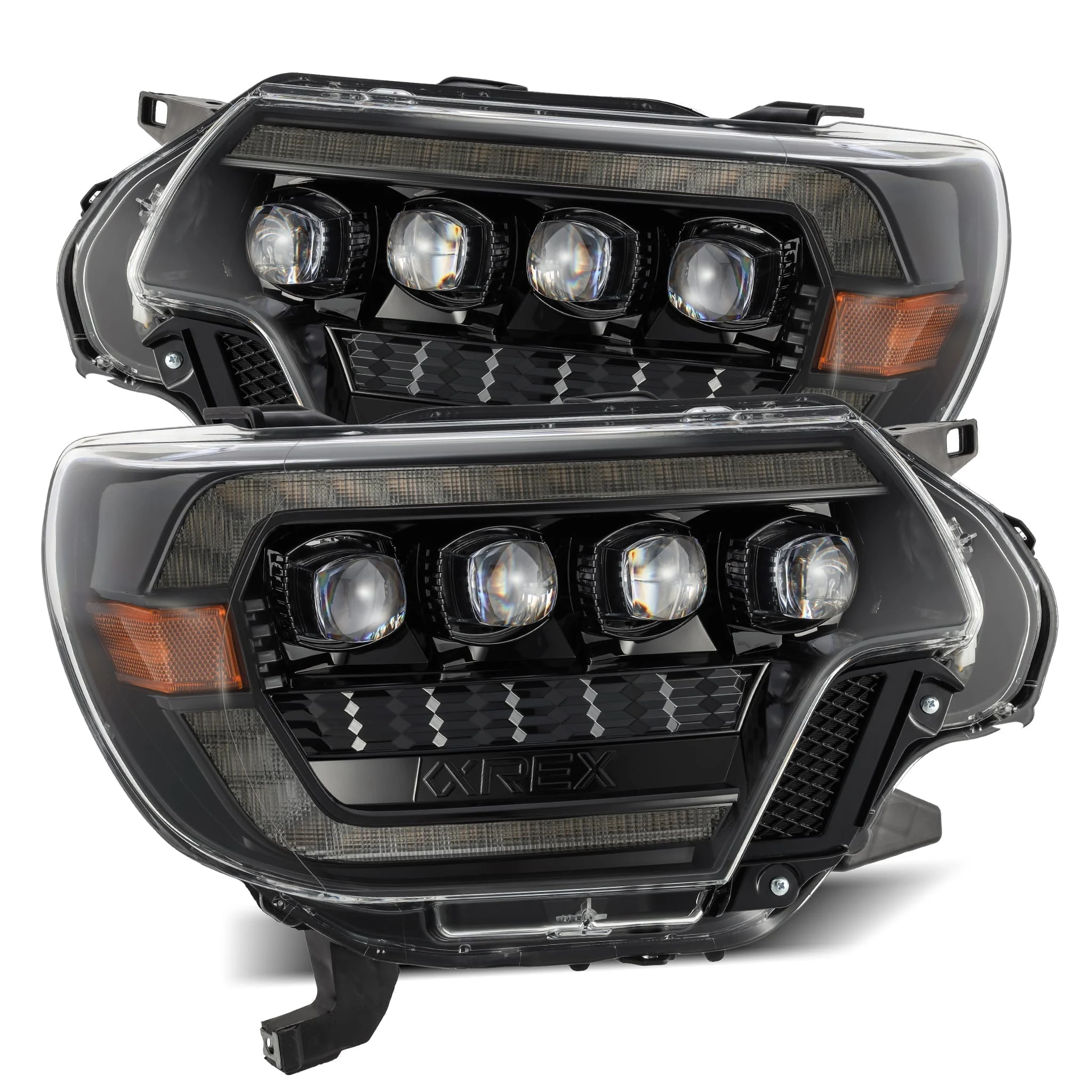 2012-2015 Toyota Tacoma NOVA-Series LED Projector Headlights Alpha-Black Alpha-Rex 880752