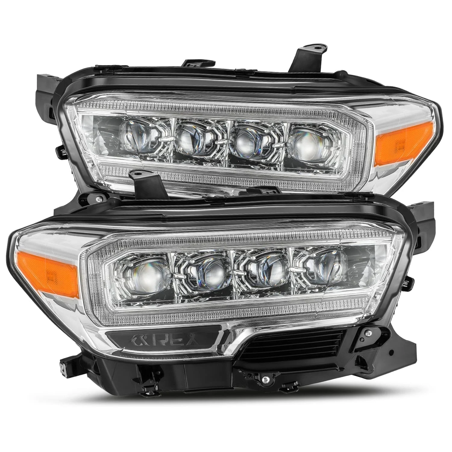 2016-2022 Toyota Tacoma NOVA-Series LED Projector Headlights Chrome Alpha-Rex 880706