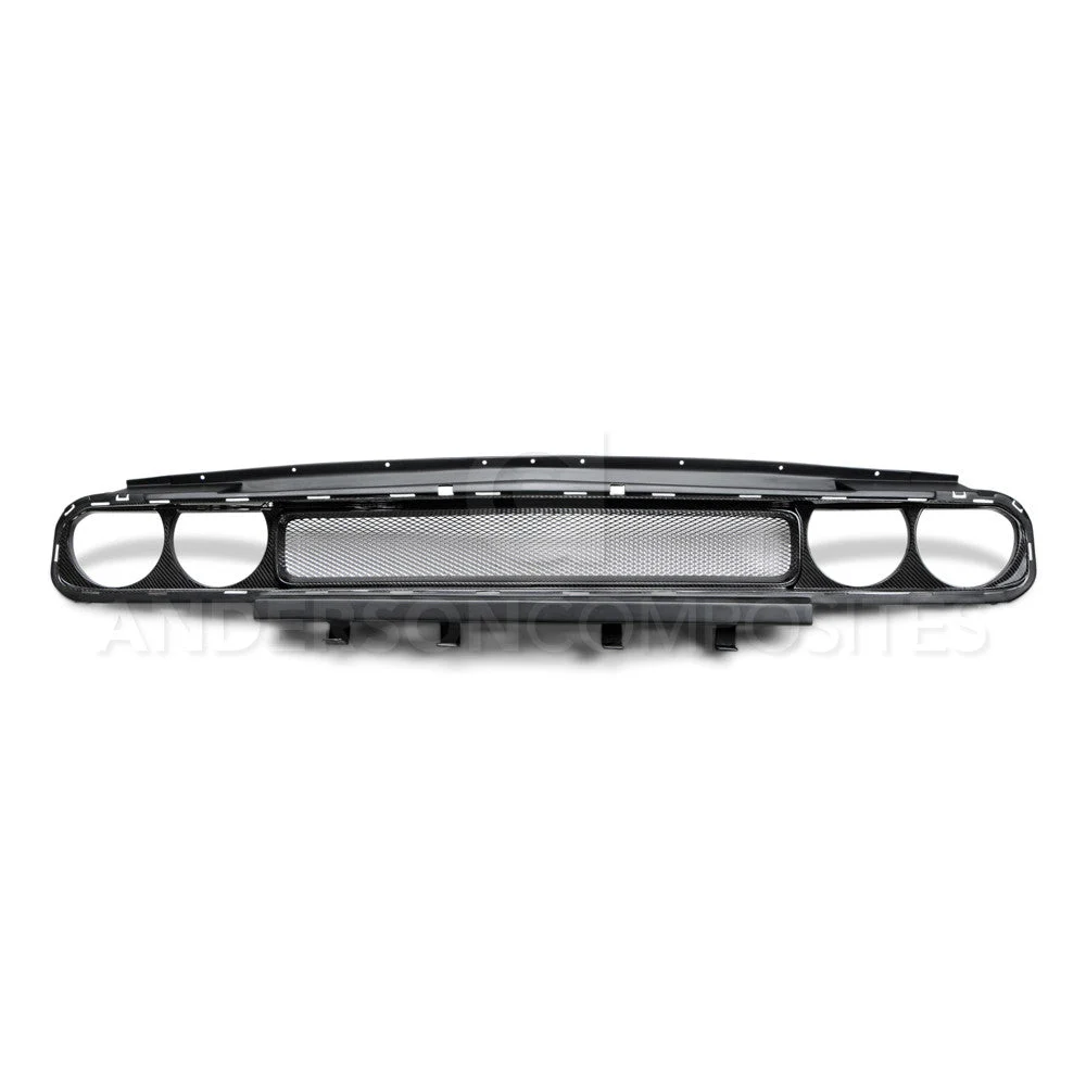 2008-2014 Dodge Challenger Front Grille - Anderson Composites - AC-FG0910DGCH-OE