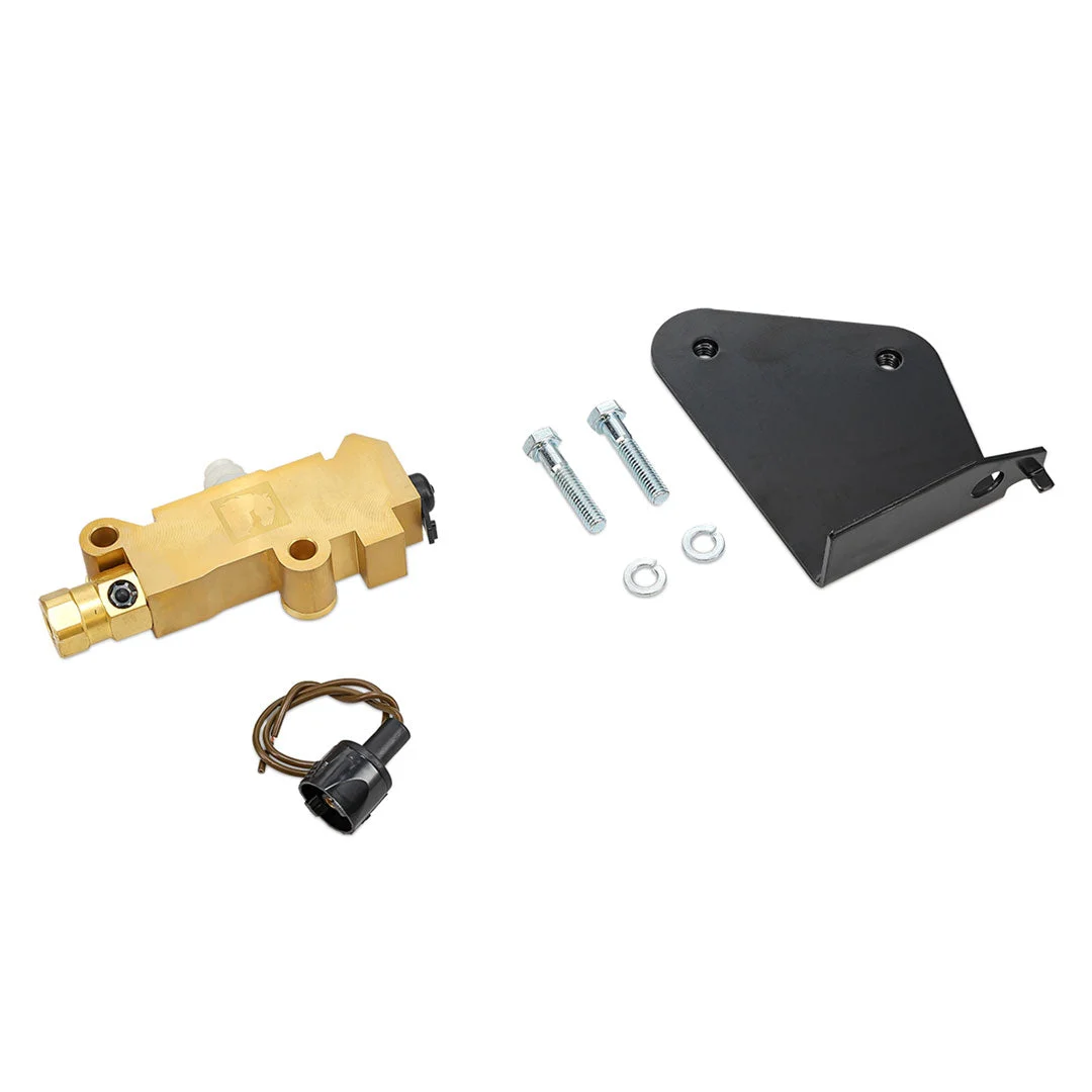 Disc Brake Proportioning Valve w/Bracket & Mild Hard Line