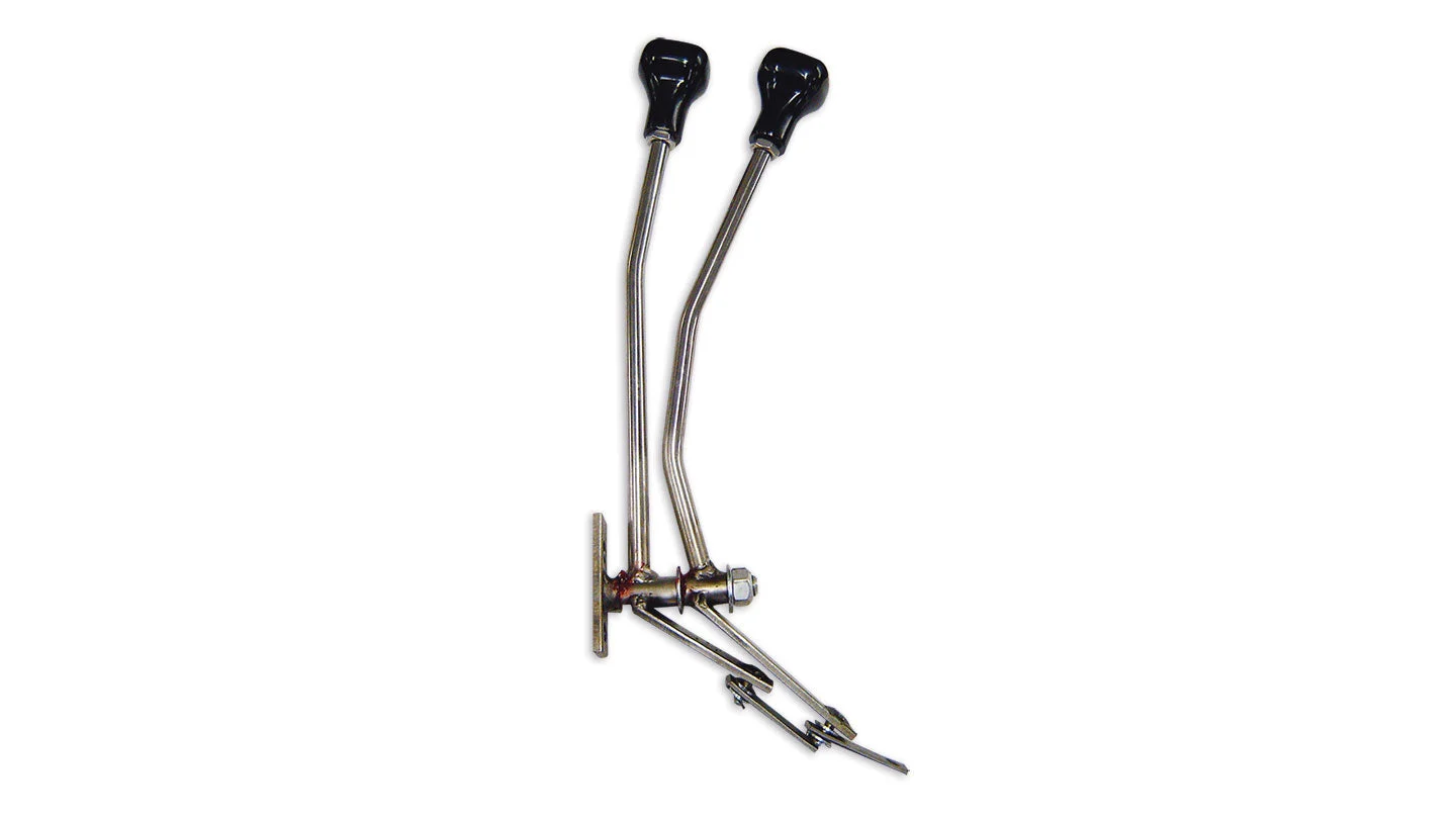 Twin Stick Shifter w/Knobs - T-Style
