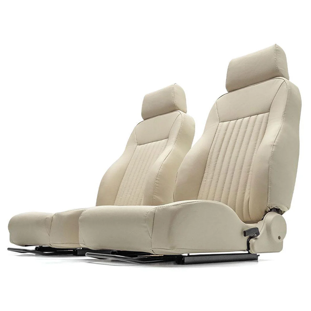 Premium Parchment Front Bucket Seats