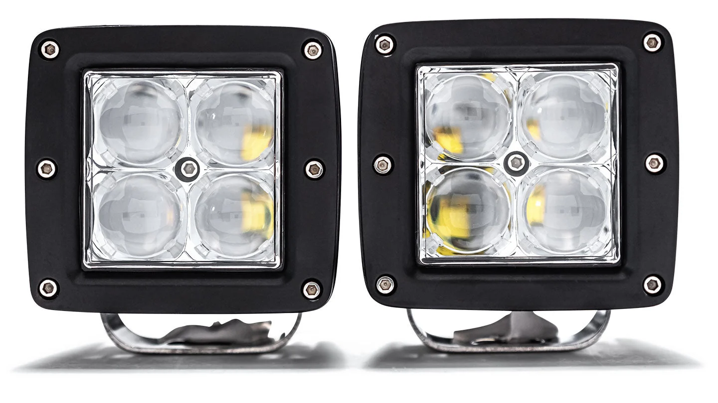 LED Pod Light Kit - 3'' Square, Spot