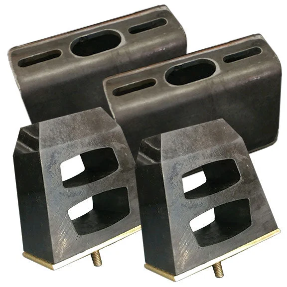 Rear Axle Bump Stop Kit w/Brackets for 3.5/5.5 Lifted Broncos
