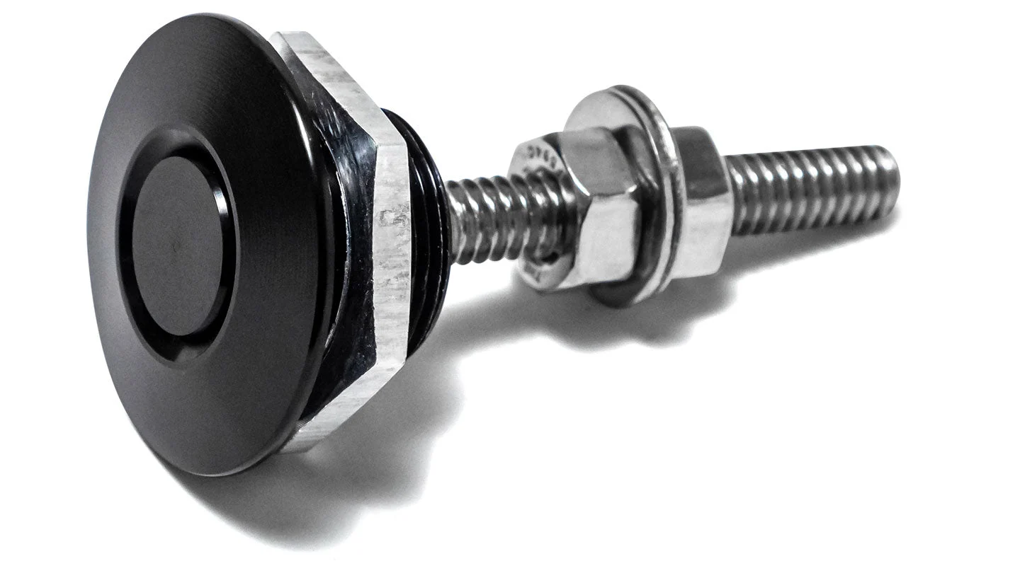 Black Quik-Latch Mini Latch *CLOSEOUT