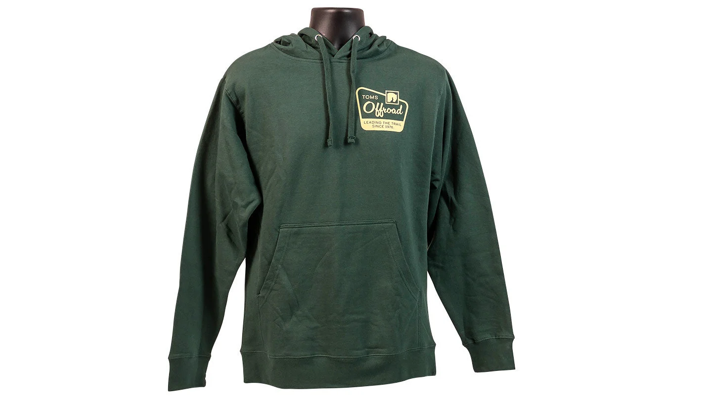 TOMS OFFROAD Hoodie, 6th Gen Scenery, Alpine Green