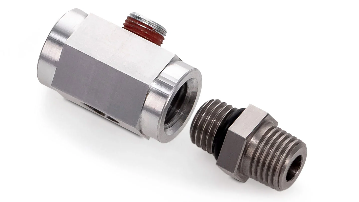 Oil Pressure Adapter for Coyote Gen 3 Oil Sender