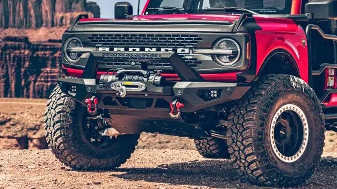 Havoc Offroad Steel Bender Winch Front Bumper