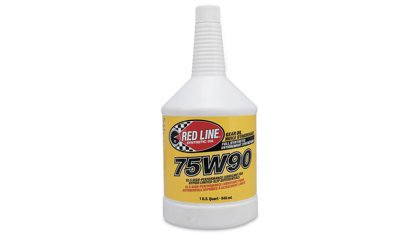 Red Line 75W90 GL-5 Gear Oil, 1qt.