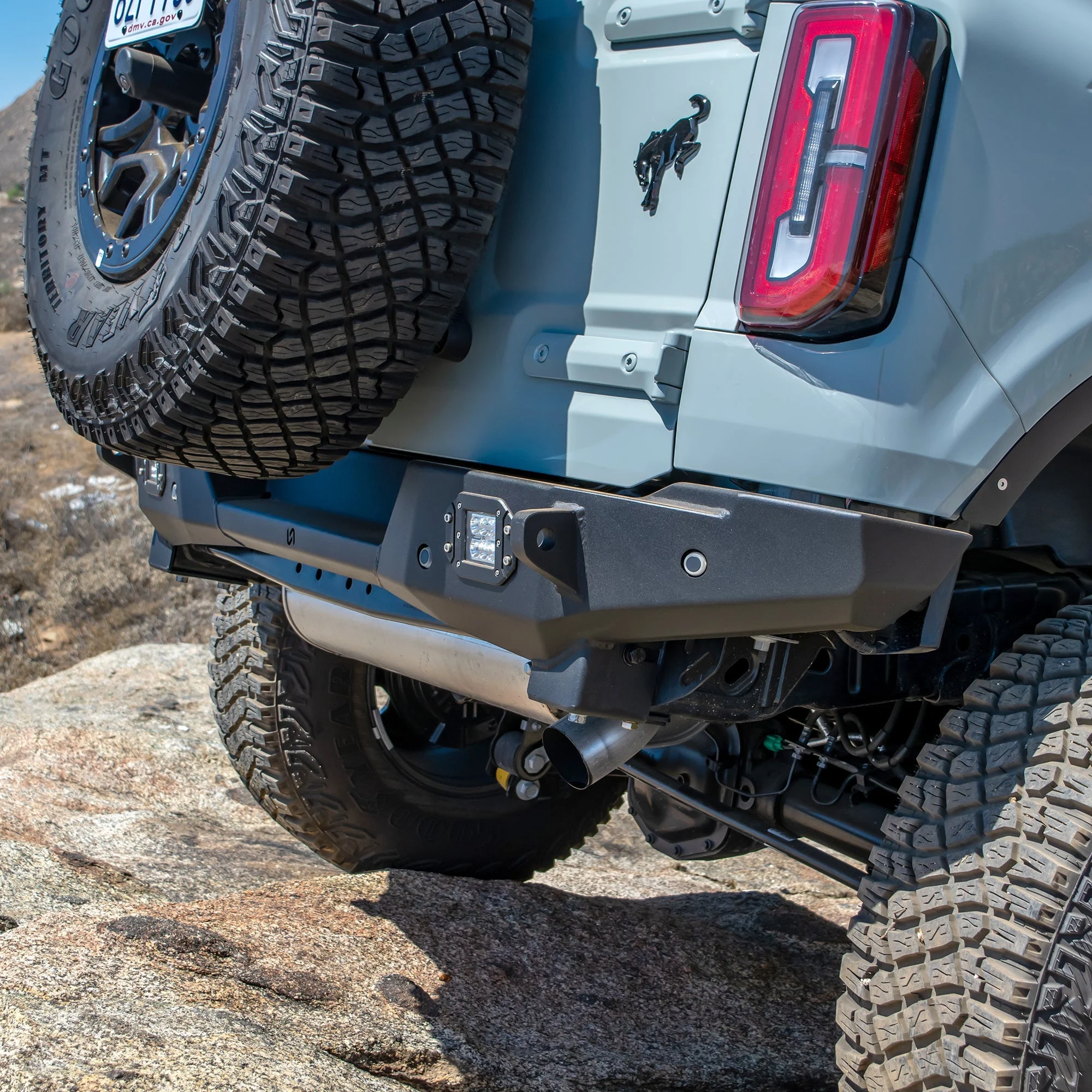 Turn Offroad Zero Series Rear Bumper, 2021+ Ford Bronco
