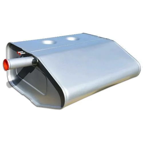 Rear Main Fuel Tank - Stock Steel, OEM Style, 66-76 Ford Bronco Small Dent and Scratches AA