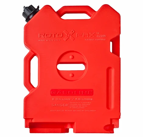 RotopaX Gasoline Container, 2 Gallon, Red