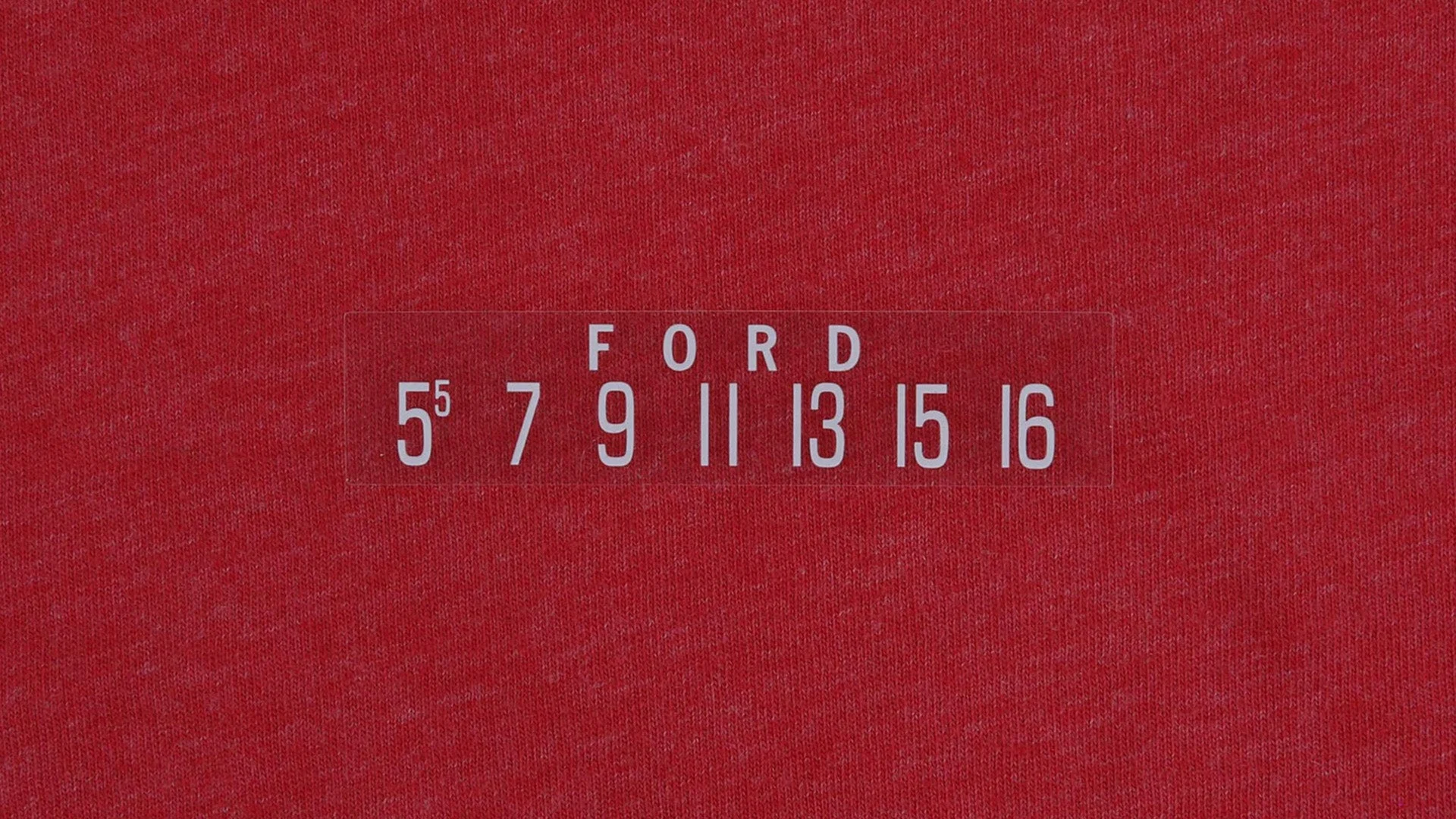 RetroSound Vintage Overlays: Ford Logo Screen Protectors for Huntington Radio