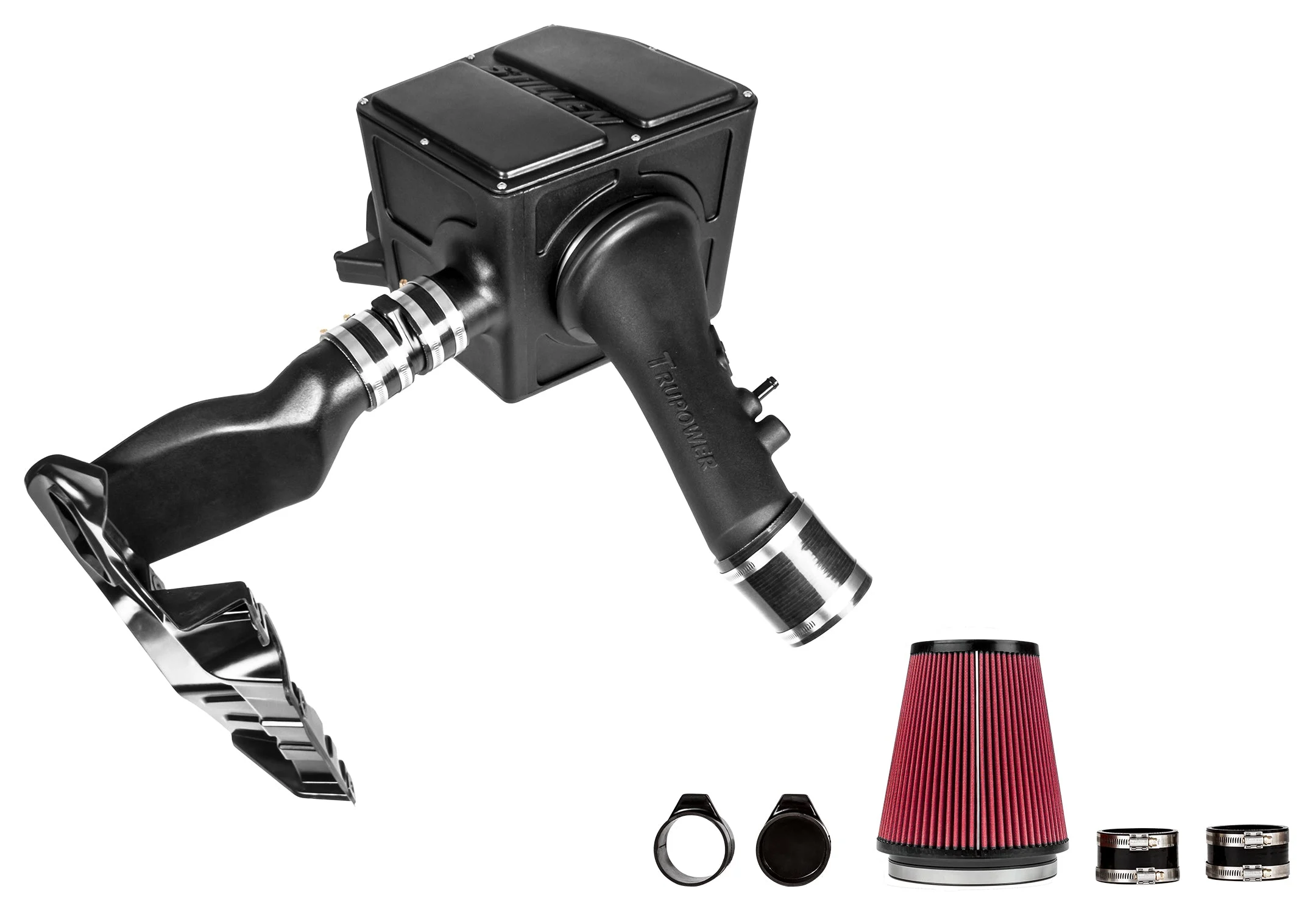 2014-2021 Toyota Tundra Trupower by STILLEN Cold Air Intake w/ Guard - Oiled Filter -TP403200